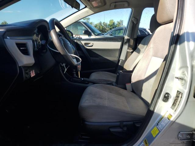  TOYOTA COROLLA 2016 Srebrny