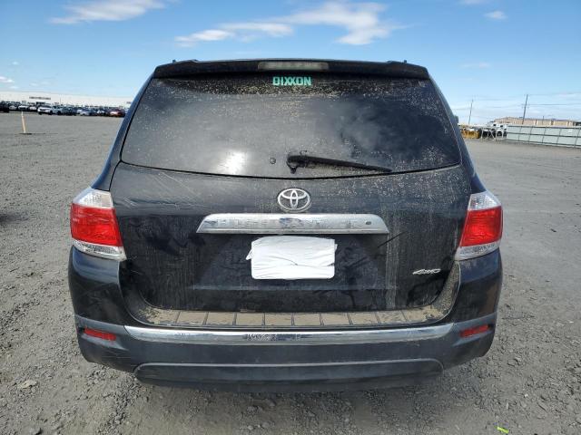  TOYOTA HIGHLANDER 2012 Czarny
