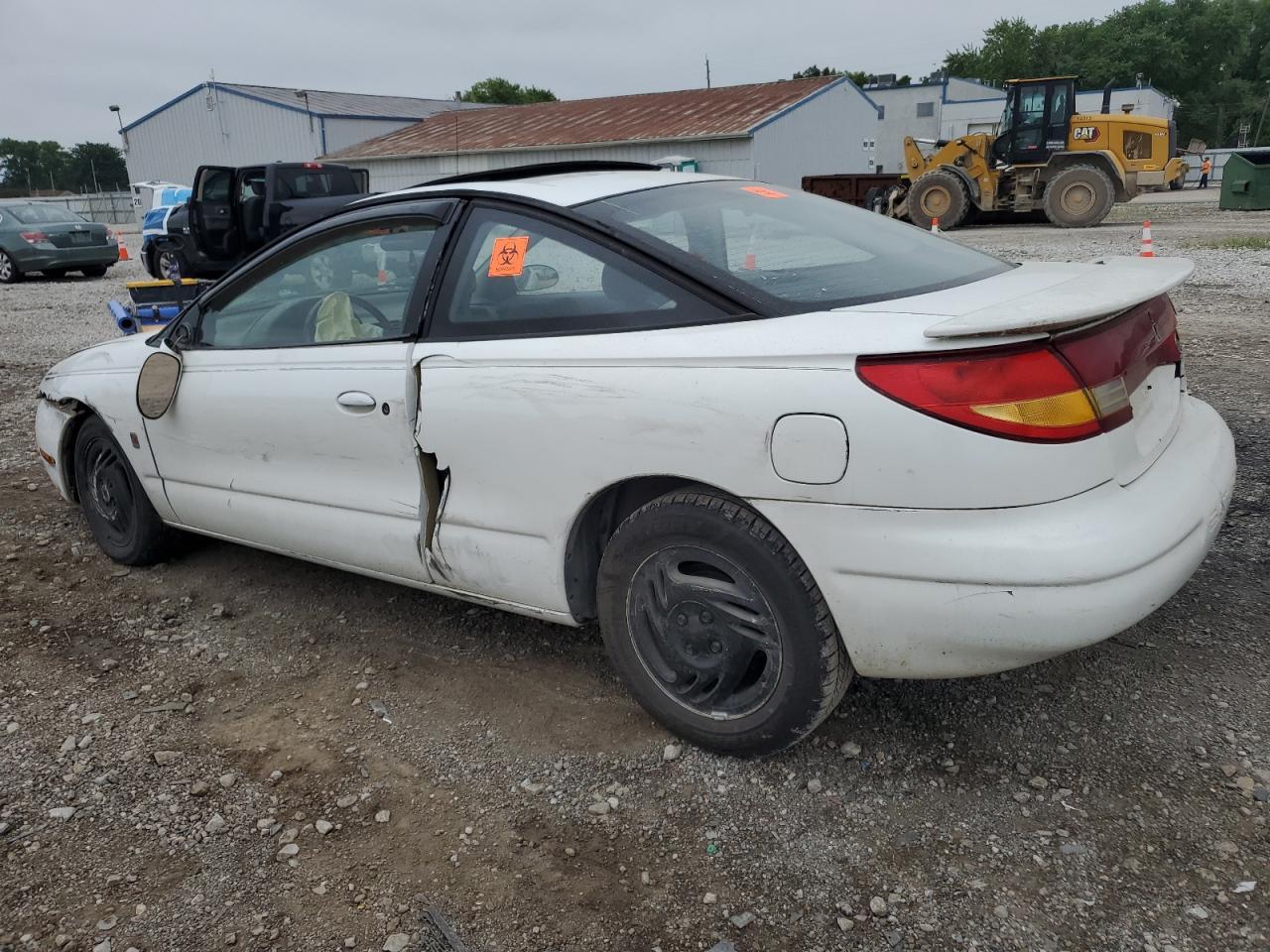 1998 Saturn Sc2 white null gas 1G8ZH1270WZ108164 photo #3
