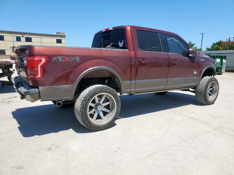 Пикапы FORD F-150 2016 Бургунди