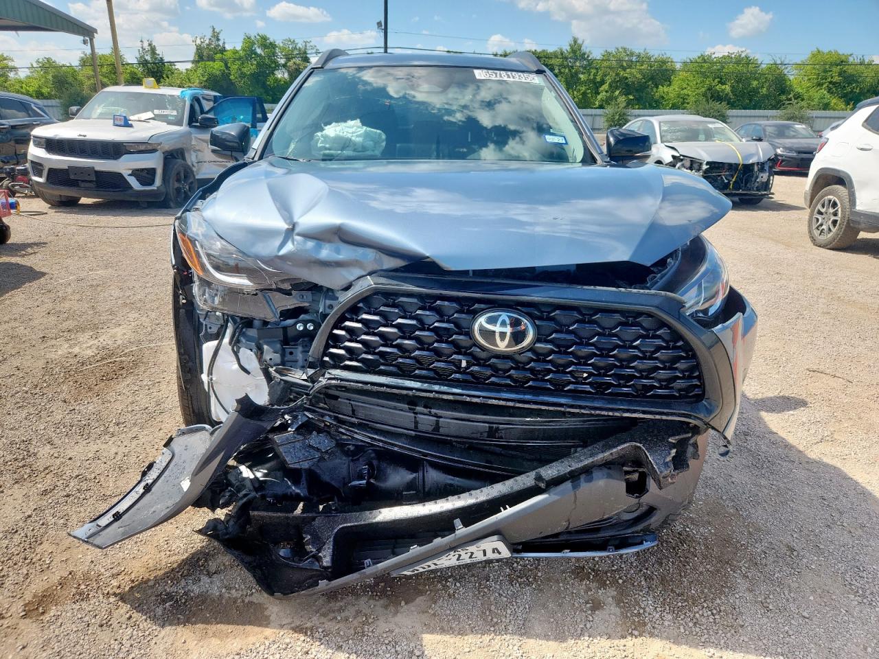 2025 Toyota Corolla Cross Le VIN: 7MUCAAAG0SV127476 Lot: 65781935