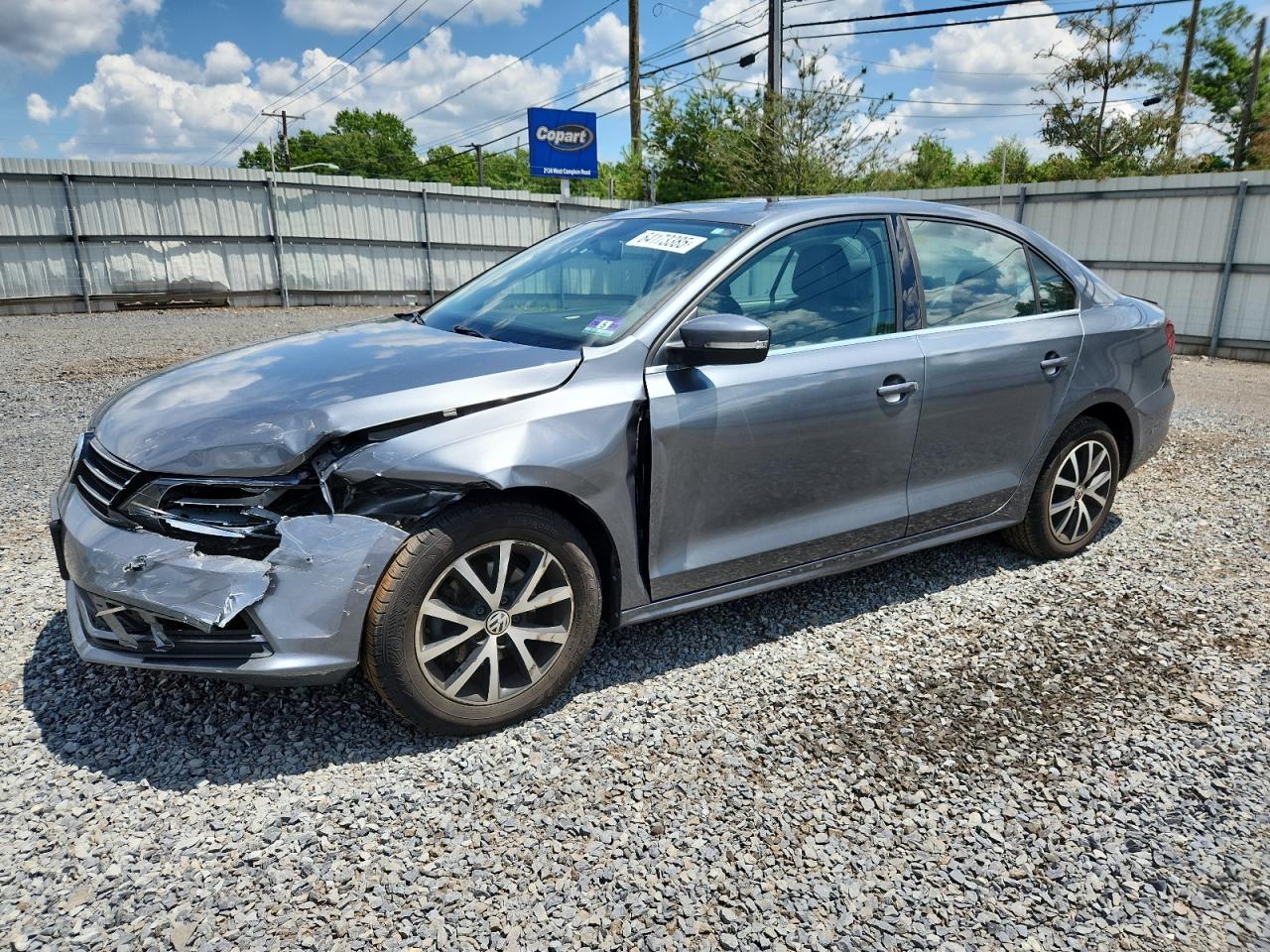 2017 Volkswagen Jetta Se grey null gas 3VWDB7AJ5HM371754 photo #1