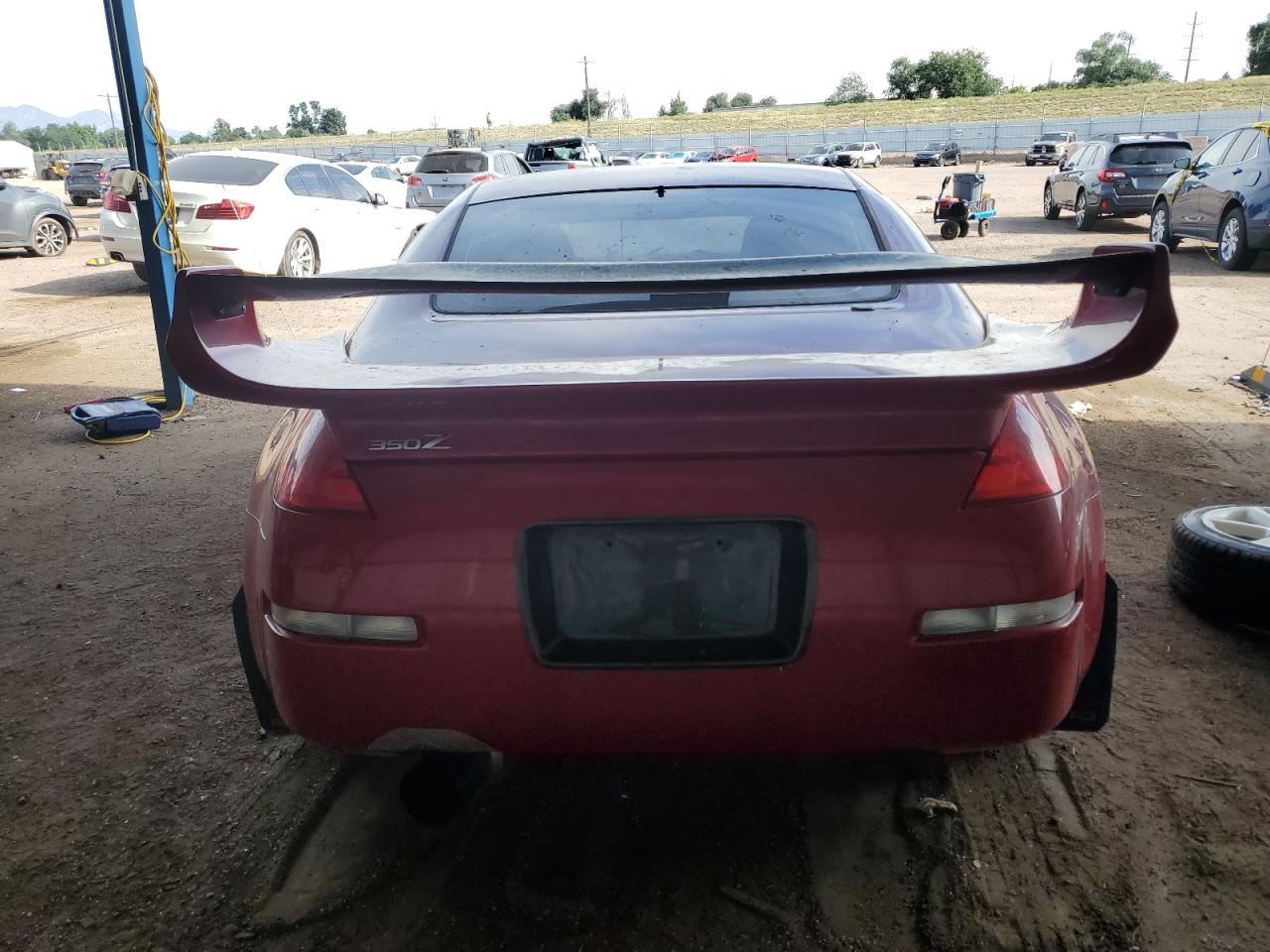 2004 Nissan 350Z Coupe VIN: JN1AZ34E14T050446 Lot: 66670195