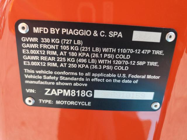2023 VESPA PRIMAVERA/SPRINT 150  