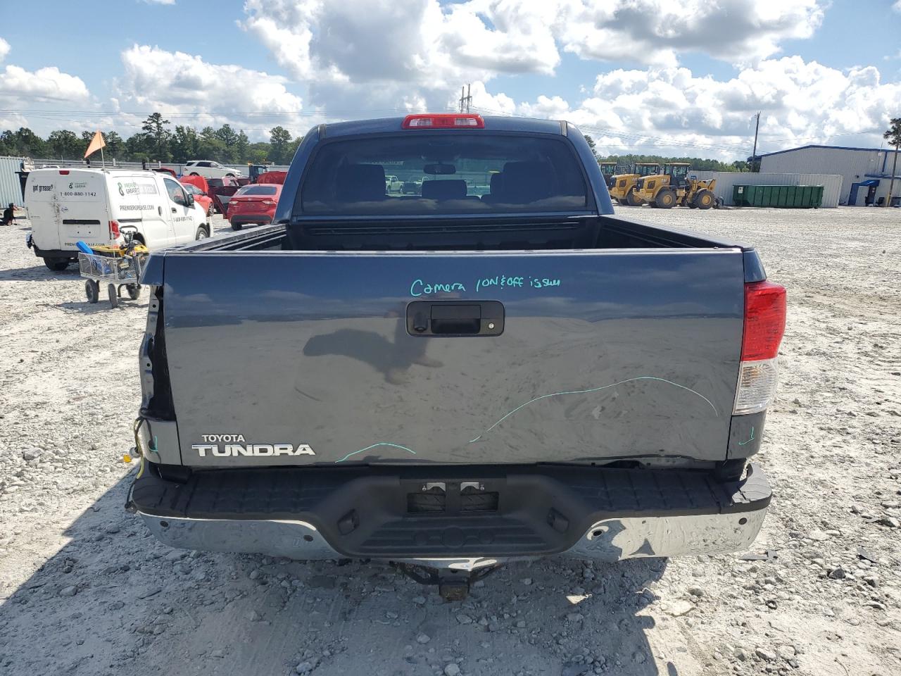 2010 Toyota Tundra Crewmax Limited VIN: 5TFFY5F15AX076337 Lot: 63857635