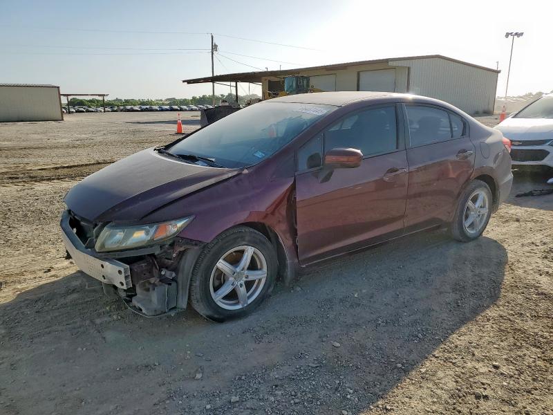  HONDA CIVIC 2014 Burgundy