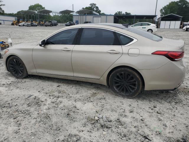 Sedans HYUNDAI GENESIS 2015 tan