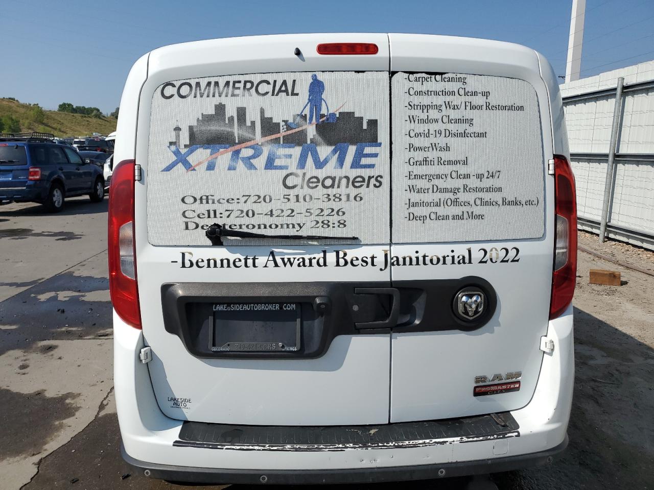 2018 Ram Promaster City Slt VIN: ZFBERFBB1J6K75083 Lot: 64836975