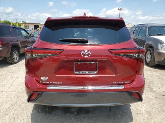 TOYOTA HIGHLANDER 2020 Бордовый