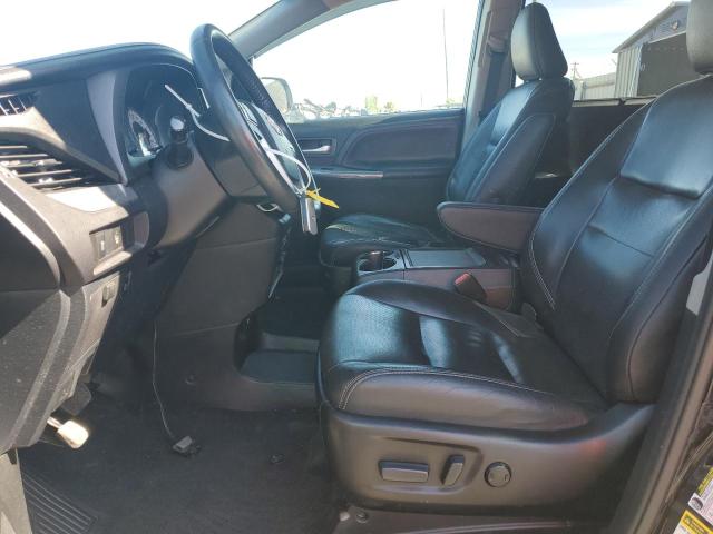 Minivans TOYOTA SIENNA 2017 Black