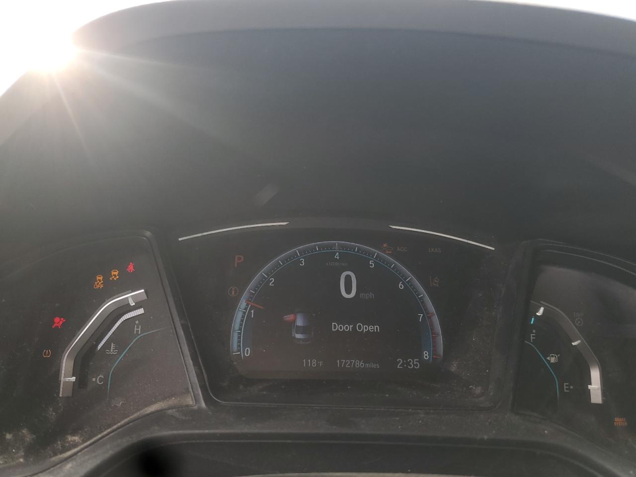 2019 Honda Civic Lx VIN: 19XFC2F60KE016668 Lot: 65340185