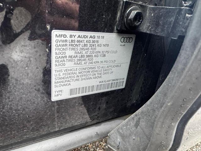 2019 AUDI Q7 PREMIUM PLUS  