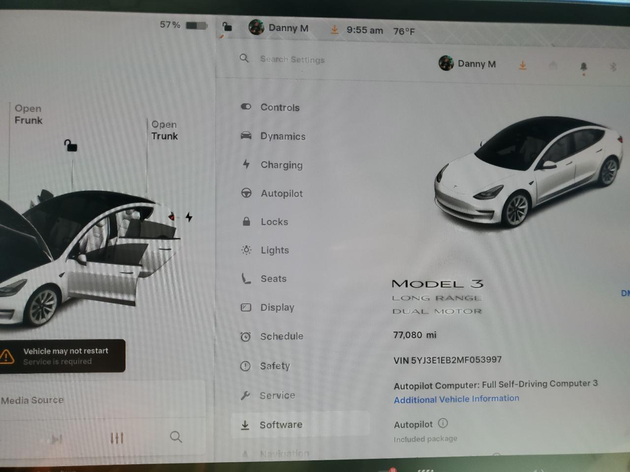 2021 Tesla Model 3 VIN: 5YJ3E1EB2MF053997 Lot: 69117805