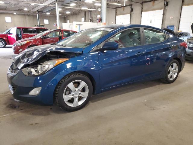  HYUNDAI ELANTRA 2013 Granatowy
