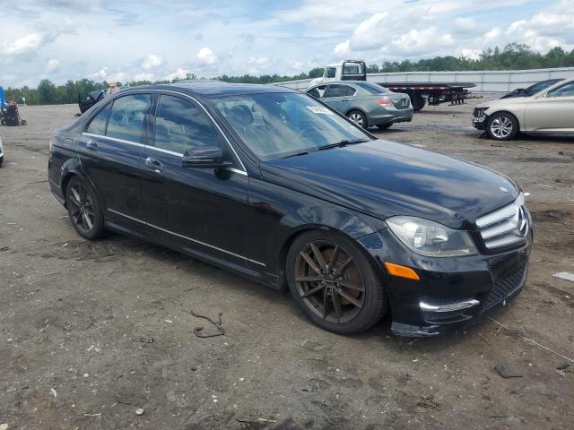 Sedans MERCEDES-BENZ C-CLASS 2013 Czarny