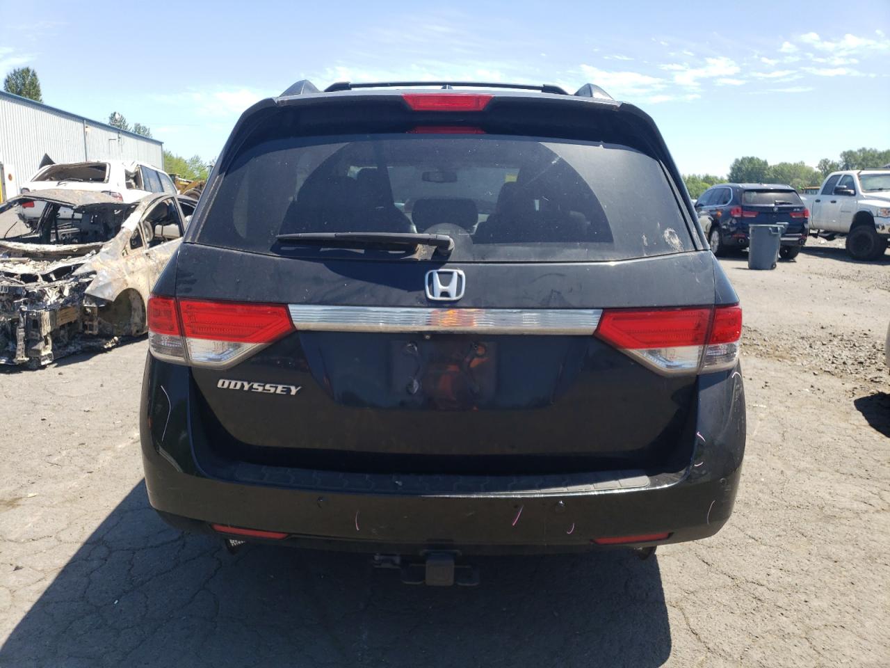 2014 Honda Odyssey Exl VIN: 5FNRL5H67EB125557 Lot: 63095495
