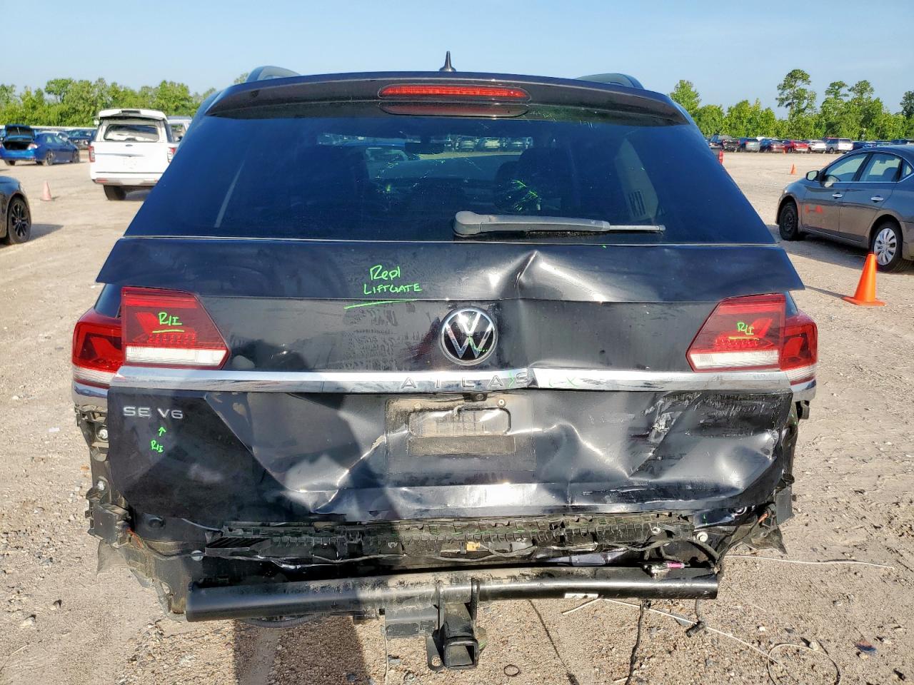 2021 Volkswagen Atlas Se VIN: 1V2WR2CA5MC561264 Lot: 65210395