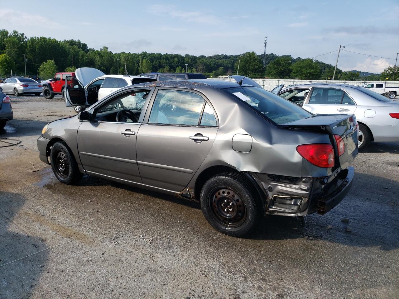 2005 Toyota Corolla Ce grey null gas 1NXBR32EX5Z519805 photo #3