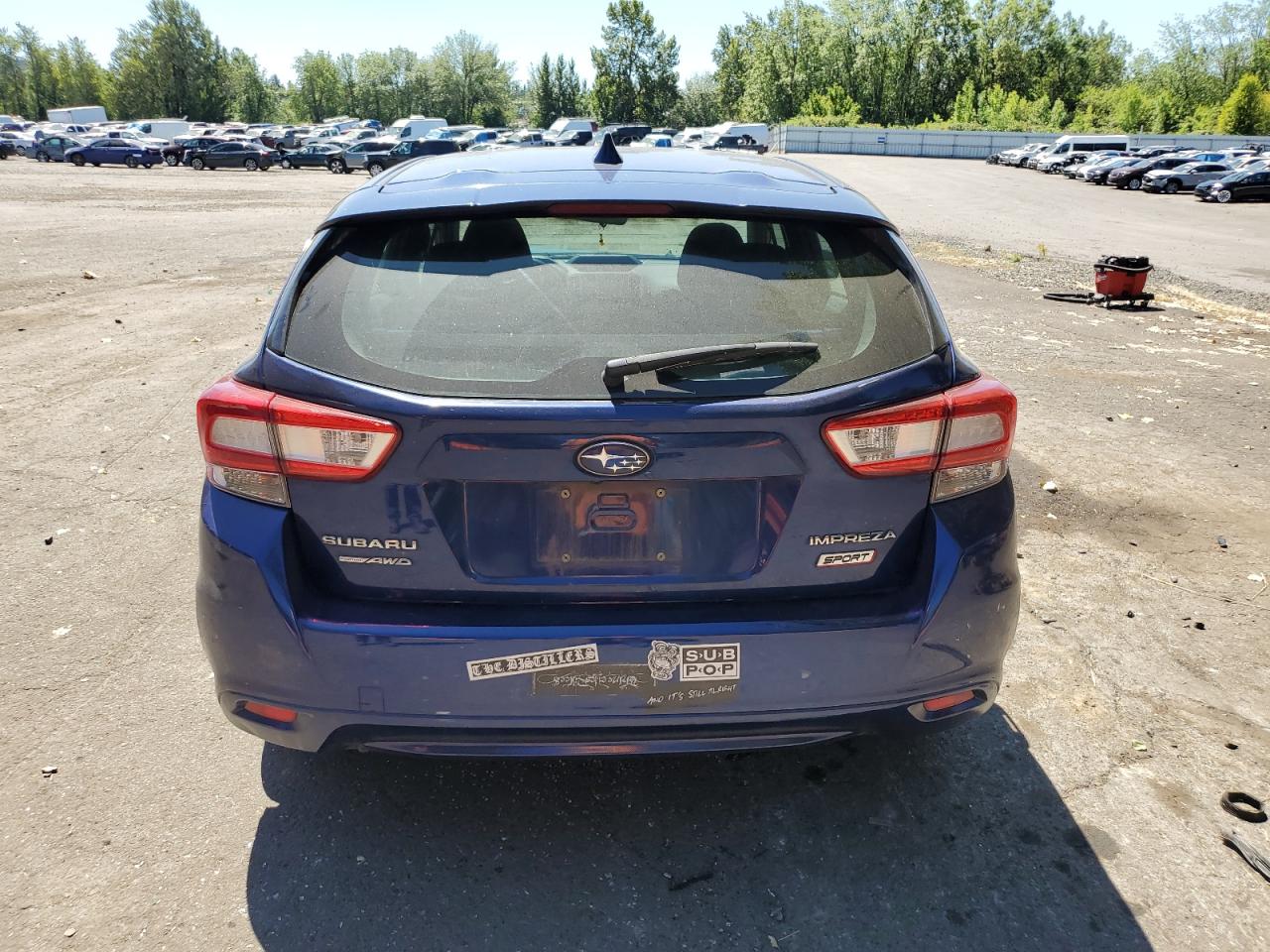 2018 Subaru Impreza Sport VIN: 4S3GTAM60J3710431 Lot: 64801545