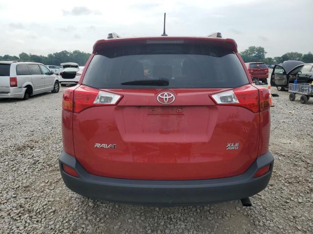  TOYOTA RAV4 2015 Czerwony