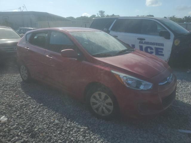  HYUNDAI ACCENT 2017 Czerwony