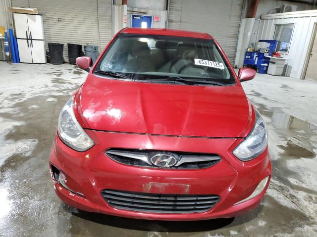  HYUNDAI ACCENT 2012 Red