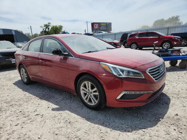 Sedans HYUNDAI SONATA 2015 Red