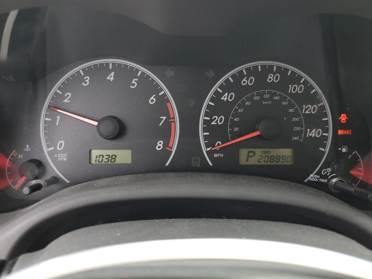 2009 Toyota Corolla Base VIN: 2T1BU40E09C125552 Lot: 65237955