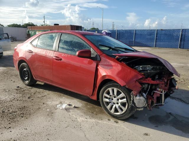  TOYOTA COROLLA 2019 Czerwony