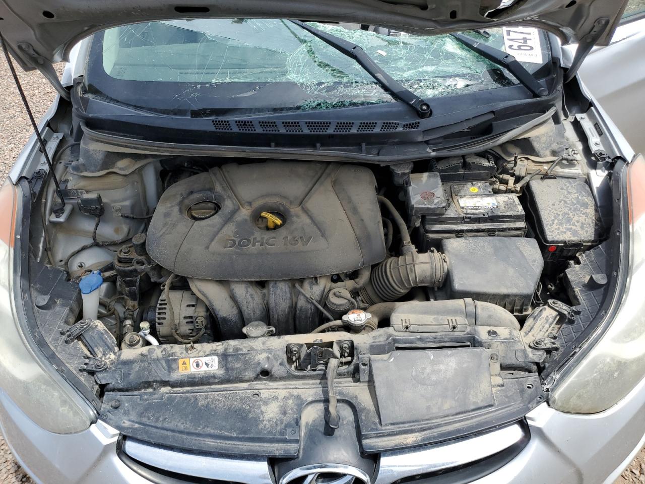 2013 Hyundai Elantra Gls VIN: 5NPDH4AE4DH417464 Lot: 64757515