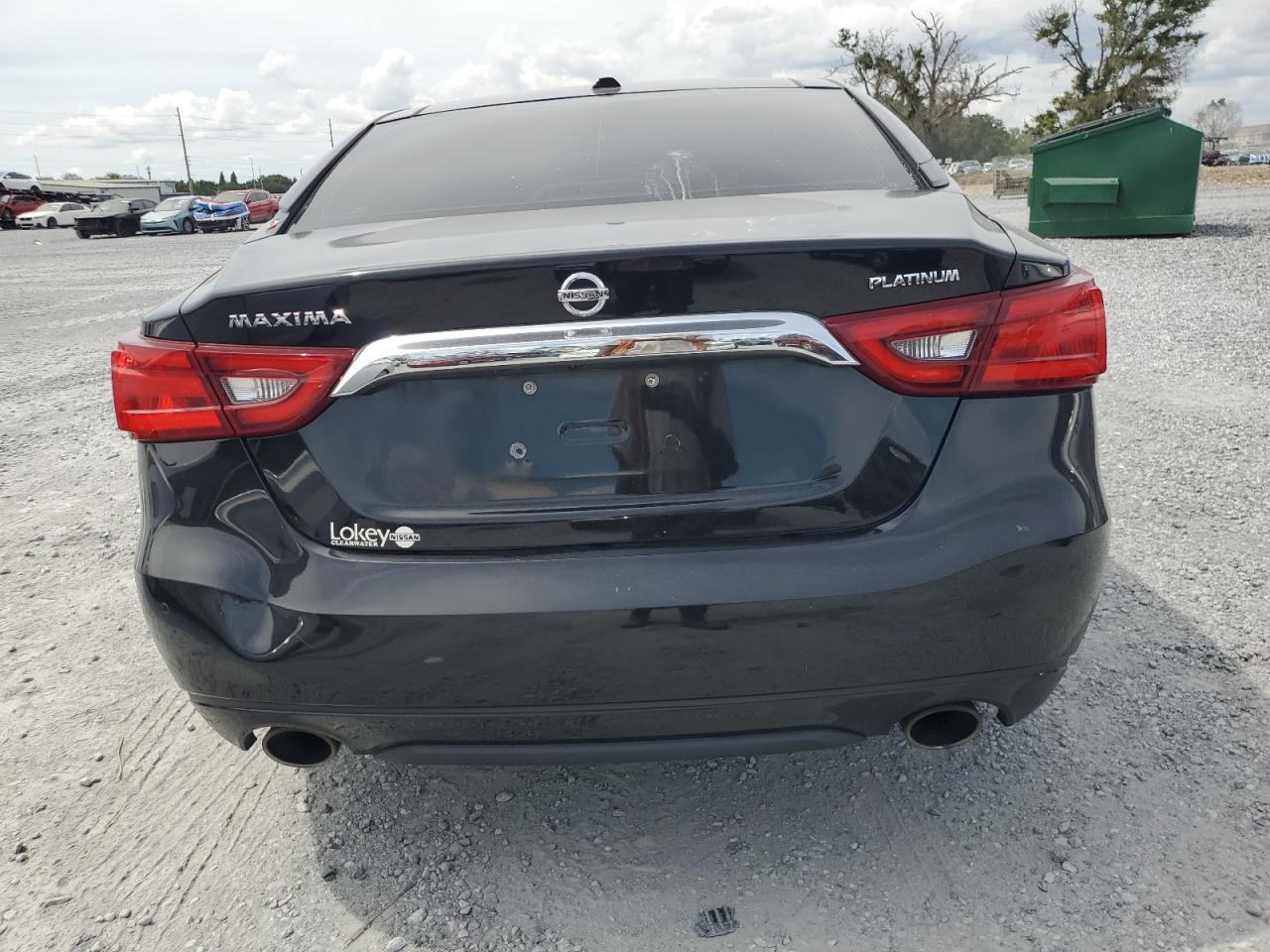 2017 Nissan Maxima 3.5S VIN: 1N4AA6AP0HC434922 Lot: 63016255
