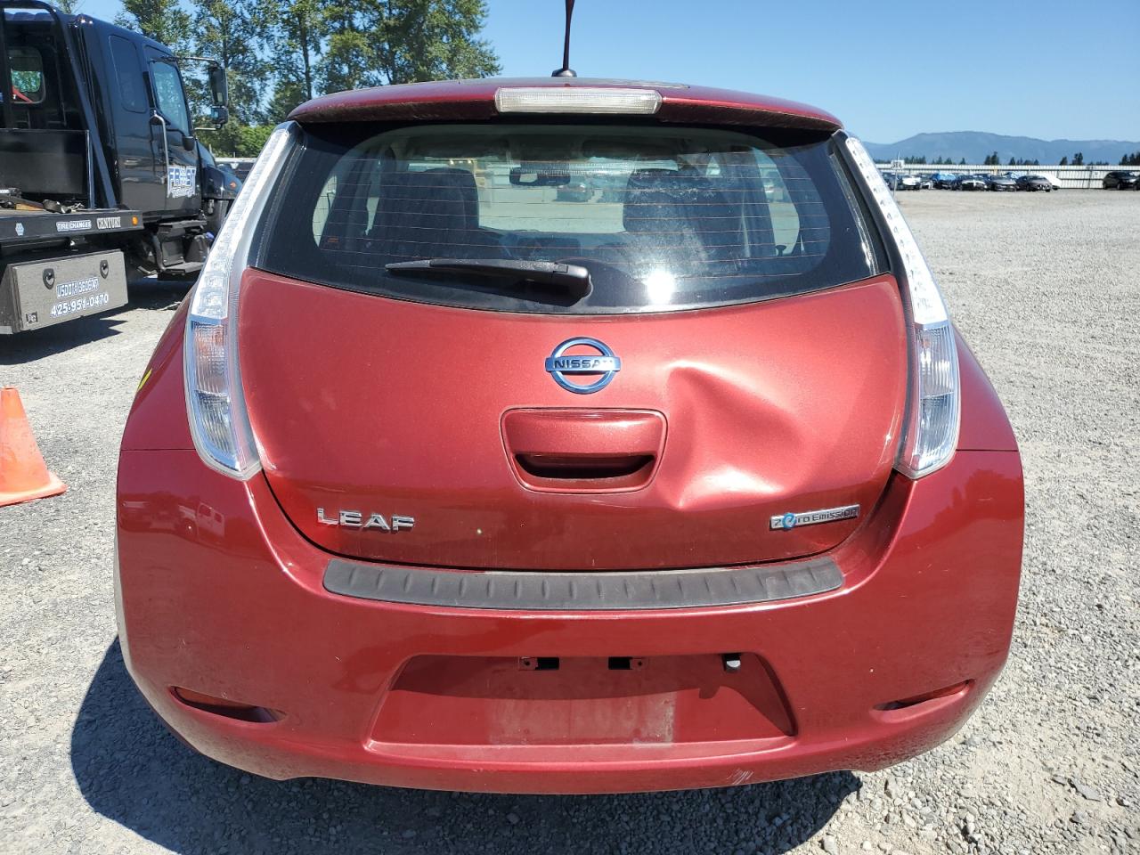 2013 Nissan Leaf S VIN: 1N4AZ0CP8DC402412 Lot: 64121125