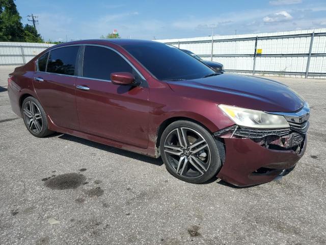  HONDA ACCORD 2017 Бургунди