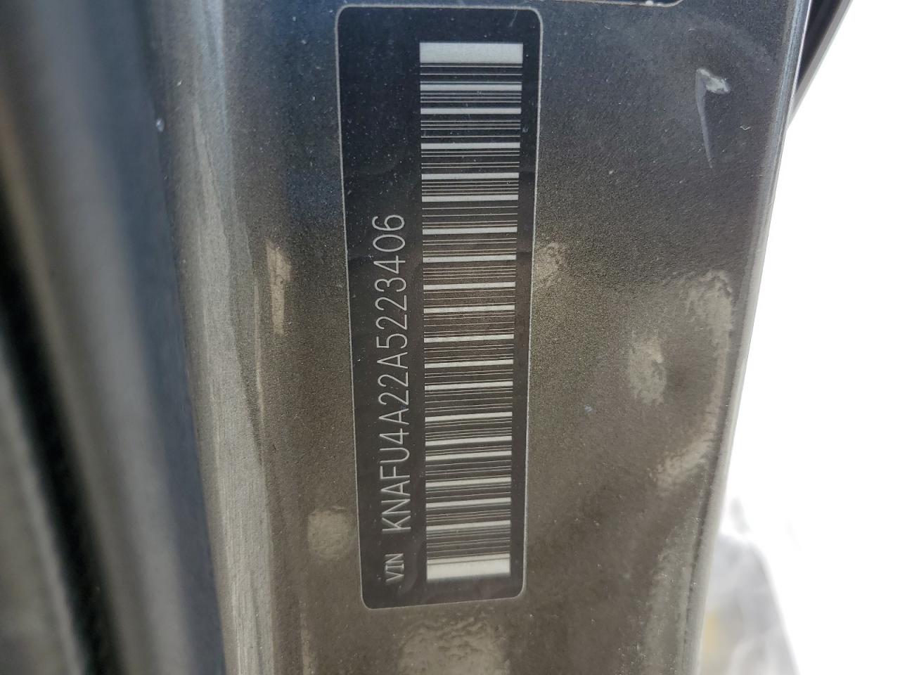 2010 Kia Forte Ex VIN: KNAFU4A22A5223406 Lot: 65614165