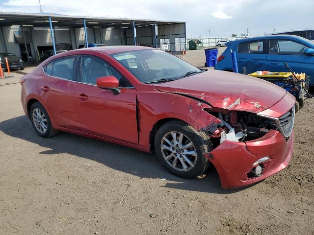  MAZDA 3 2015 Czerwony