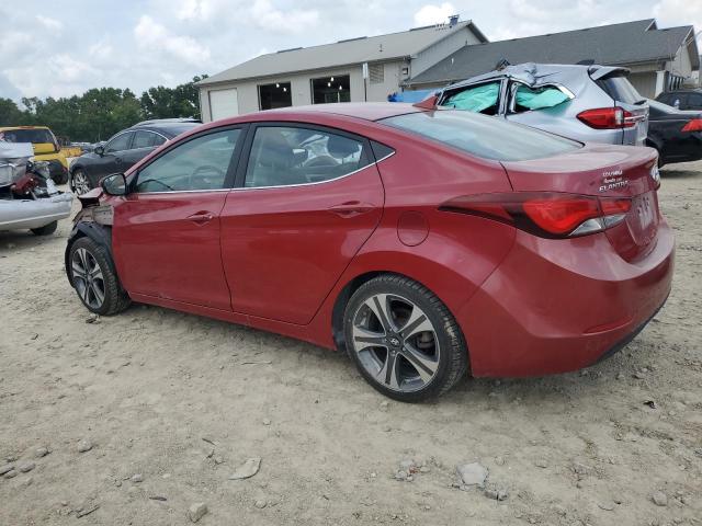  HYUNDAI ELANTRA 2014 Красный