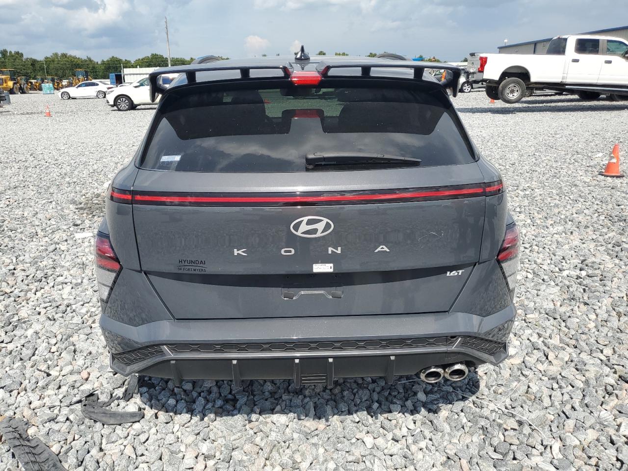2024 Hyundai Kona N Line VIN: KM8HA3A35RU110523 Lot: 63760815