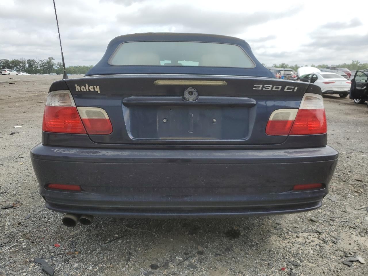 2003 BMW 330 Ci VIN: WBABS534X3JU96967 Lot: 64602915