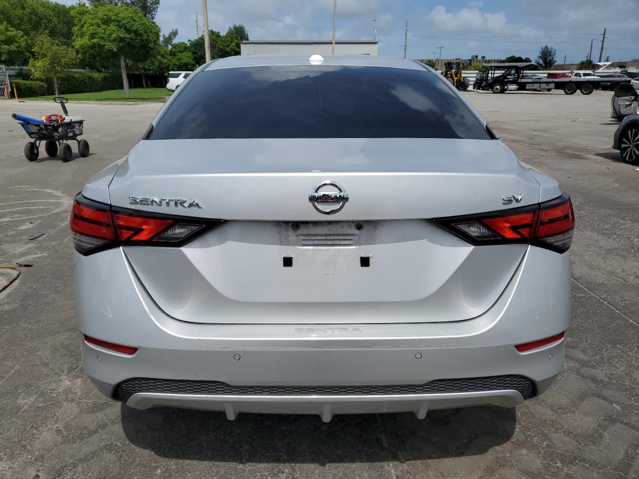 2020 Nissan Sentra Sv VIN: 3N1AB8CV1LY284093 Lot: 65033055