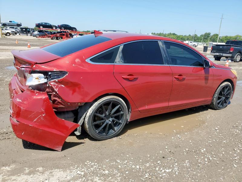  HYUNDAI SONATA 2017 Red