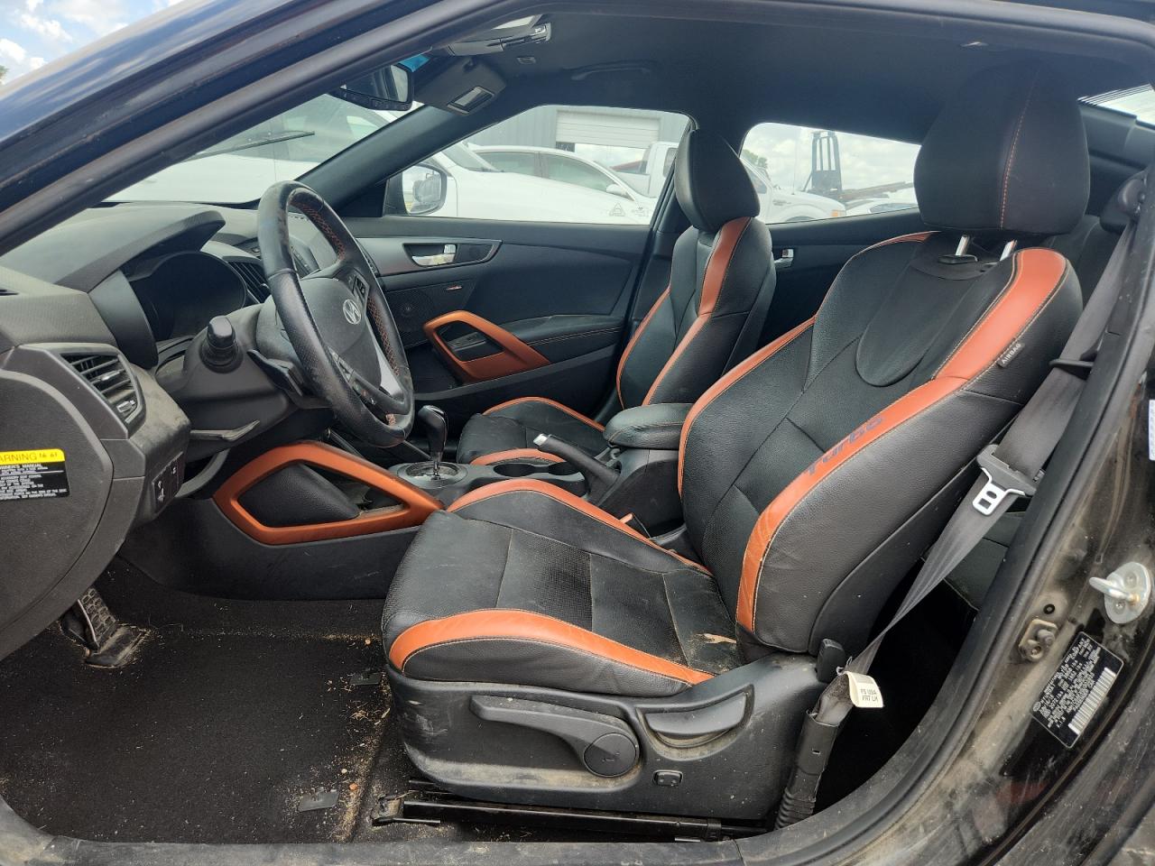 2016 Hyundai Veloster Turbo VIN: KMHTC6AEXGU302833 Lot: 63877805