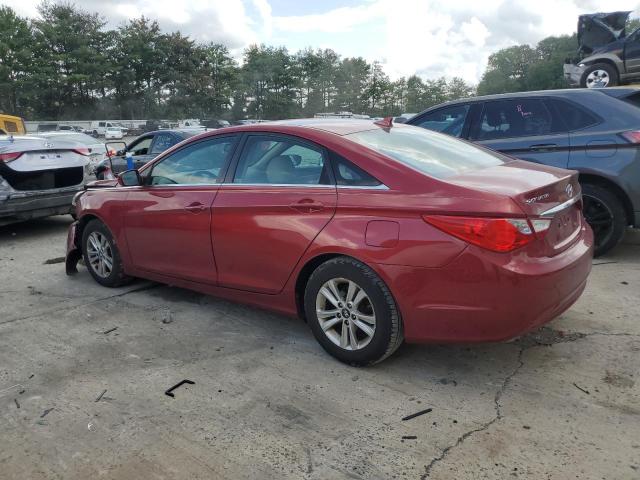  HYUNDAI SONATA 2013 Czerwony