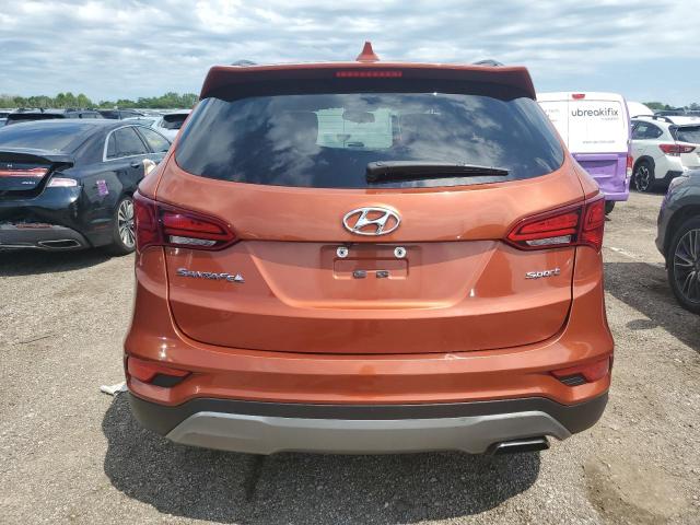  HYUNDAI SANTA FE 2018 Orange