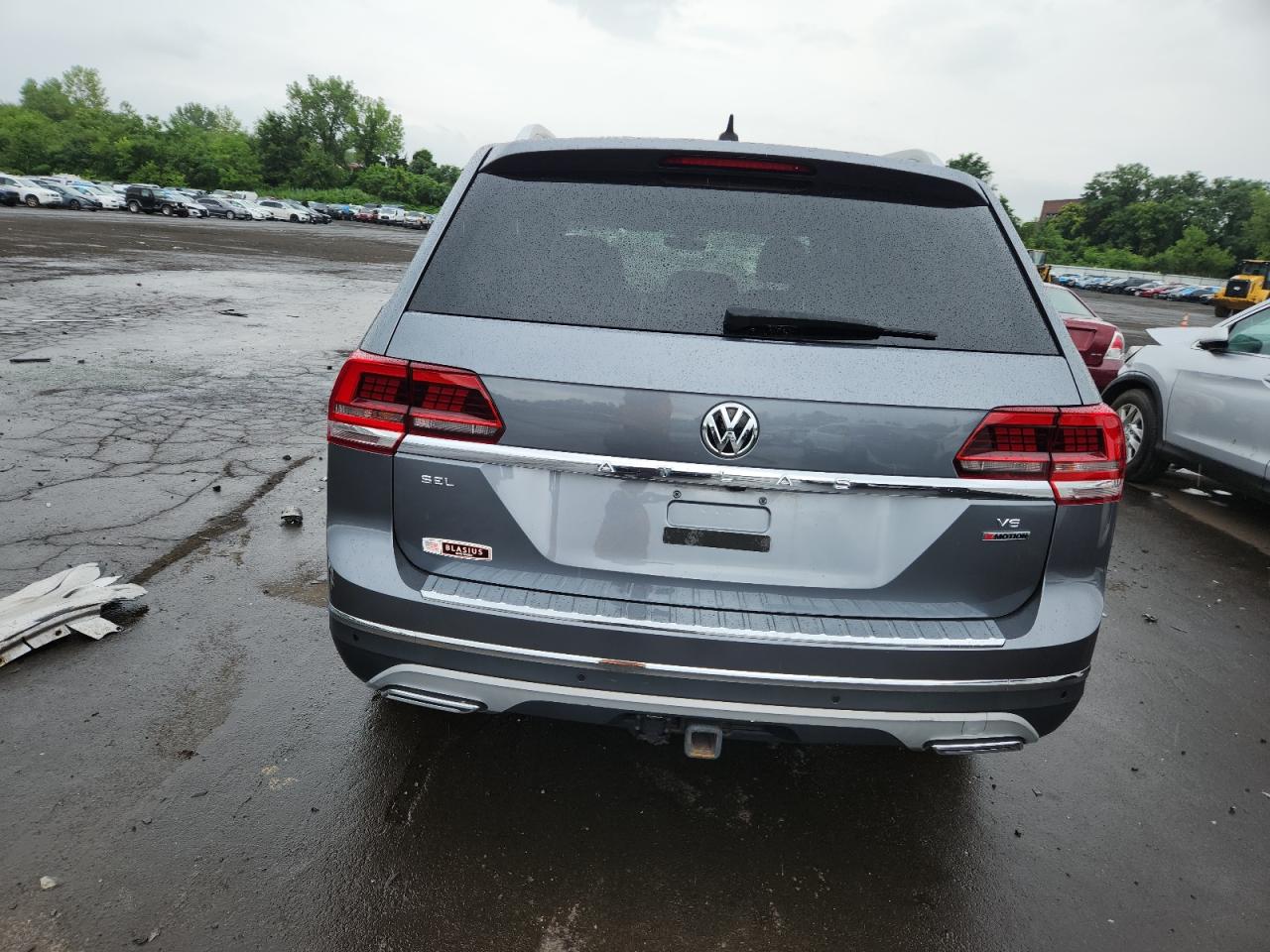 2019 Volkswagen Atlas Sel Premium VIN: 1V2NR2CA6KC524040 Lot: 64377655
