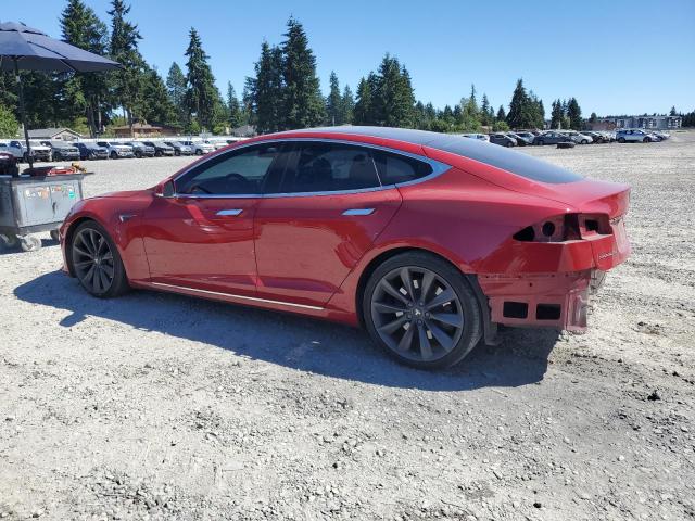  TESLA MODEL S 2017 Burgundy