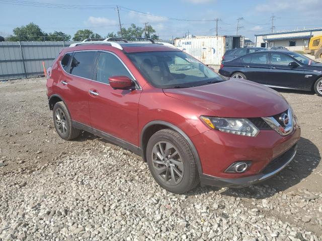  NISSAN ROGUE 2016 Czerwony