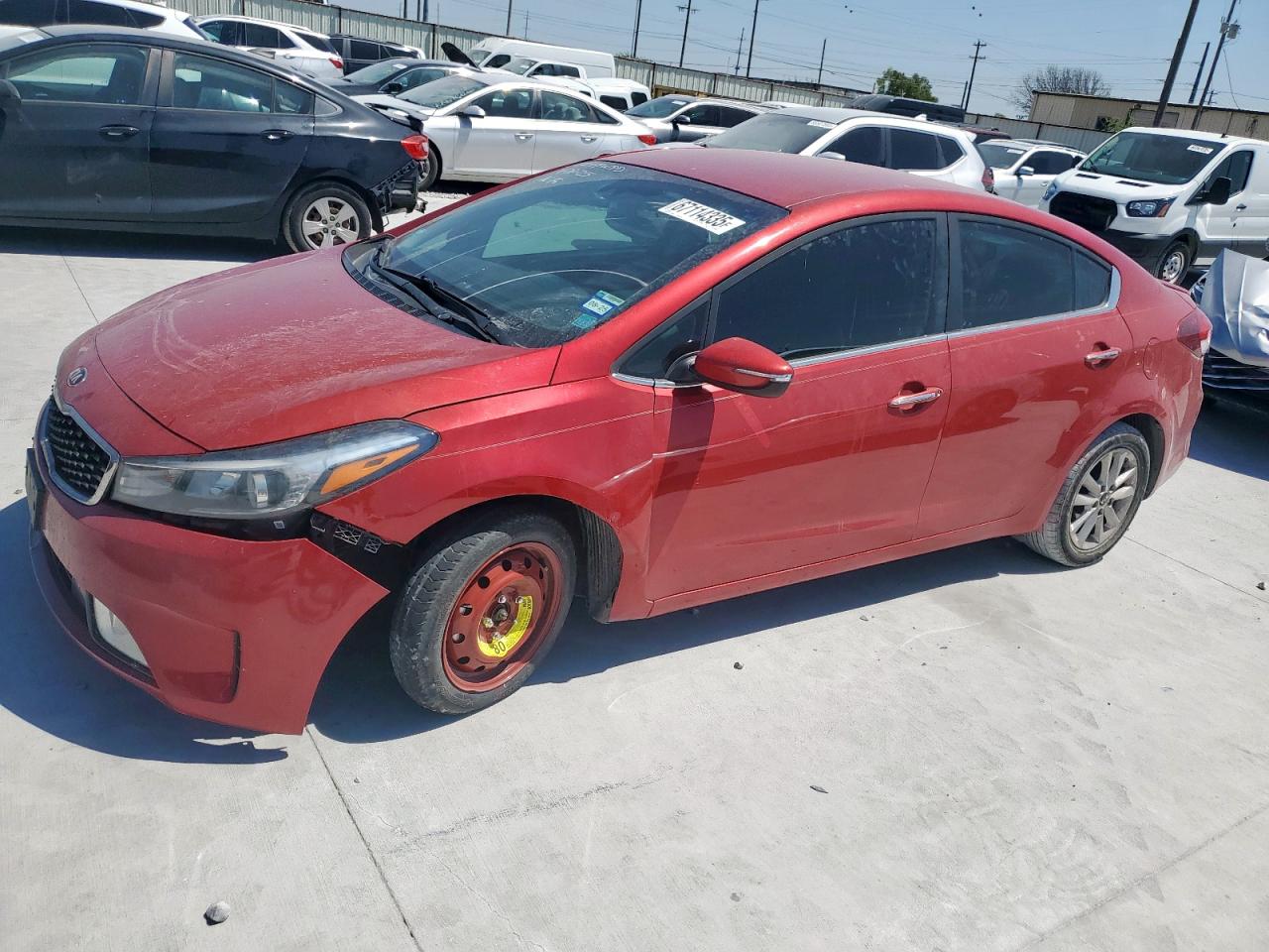 2017 Kia Forte Lx VIN: 3KPFL4A74HE043229 Lot: 67114335