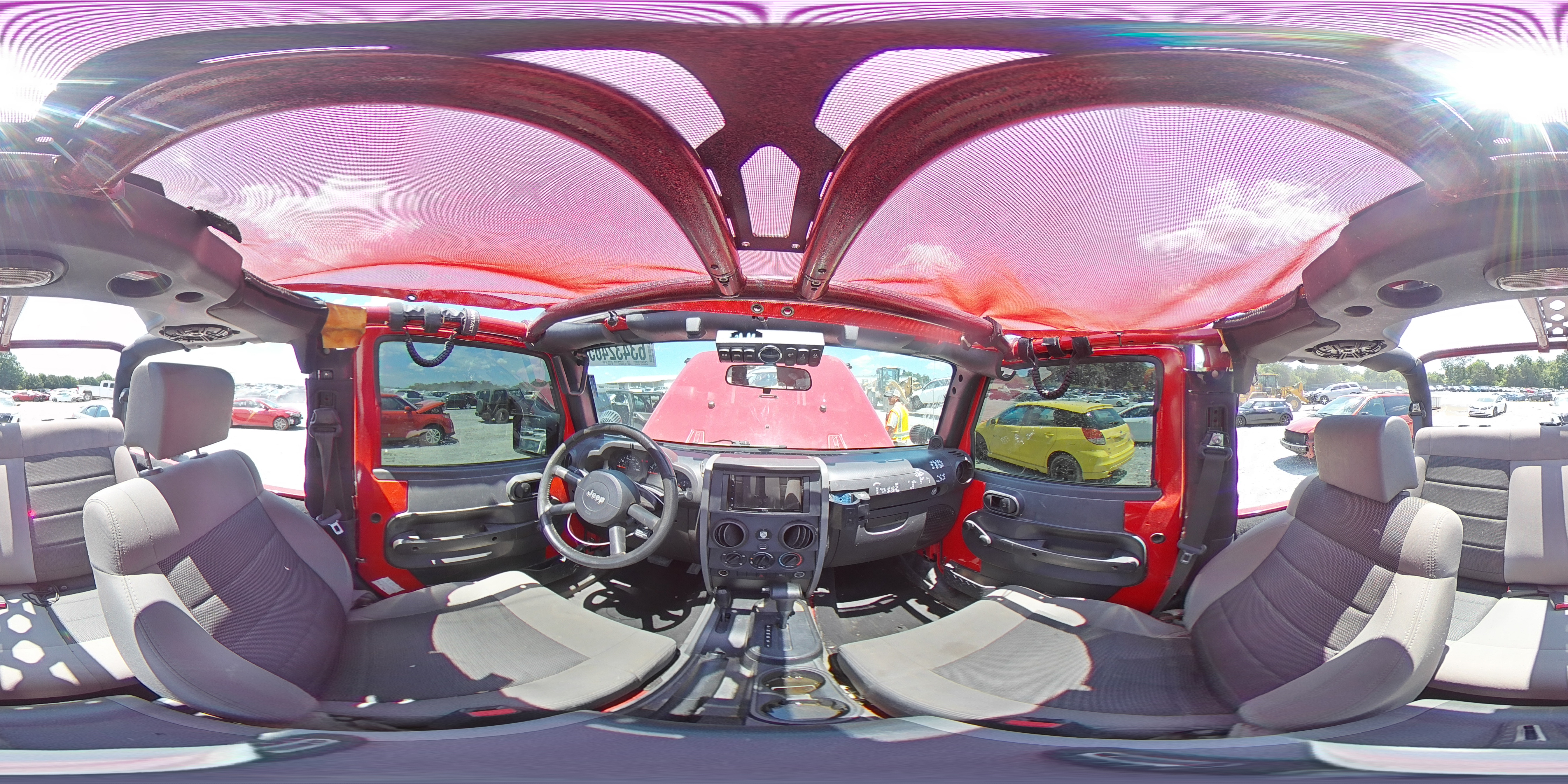 2008 Jeep Wrangler X VIN: 1J4FA24138L555258 Lot: 63432465