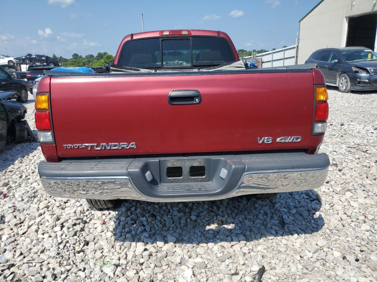 2000 Toyota Tundra Access Cab VIN: 5TBBT4411YS004568 Lot: 64050925