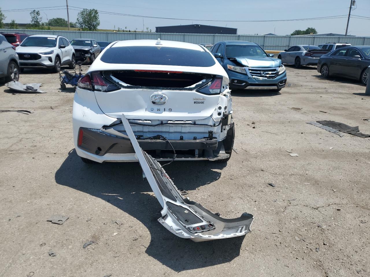 2020 Hyundai Ioniq Limited VIN: KMHC85LJ7LU074208 Lot: 63659925
